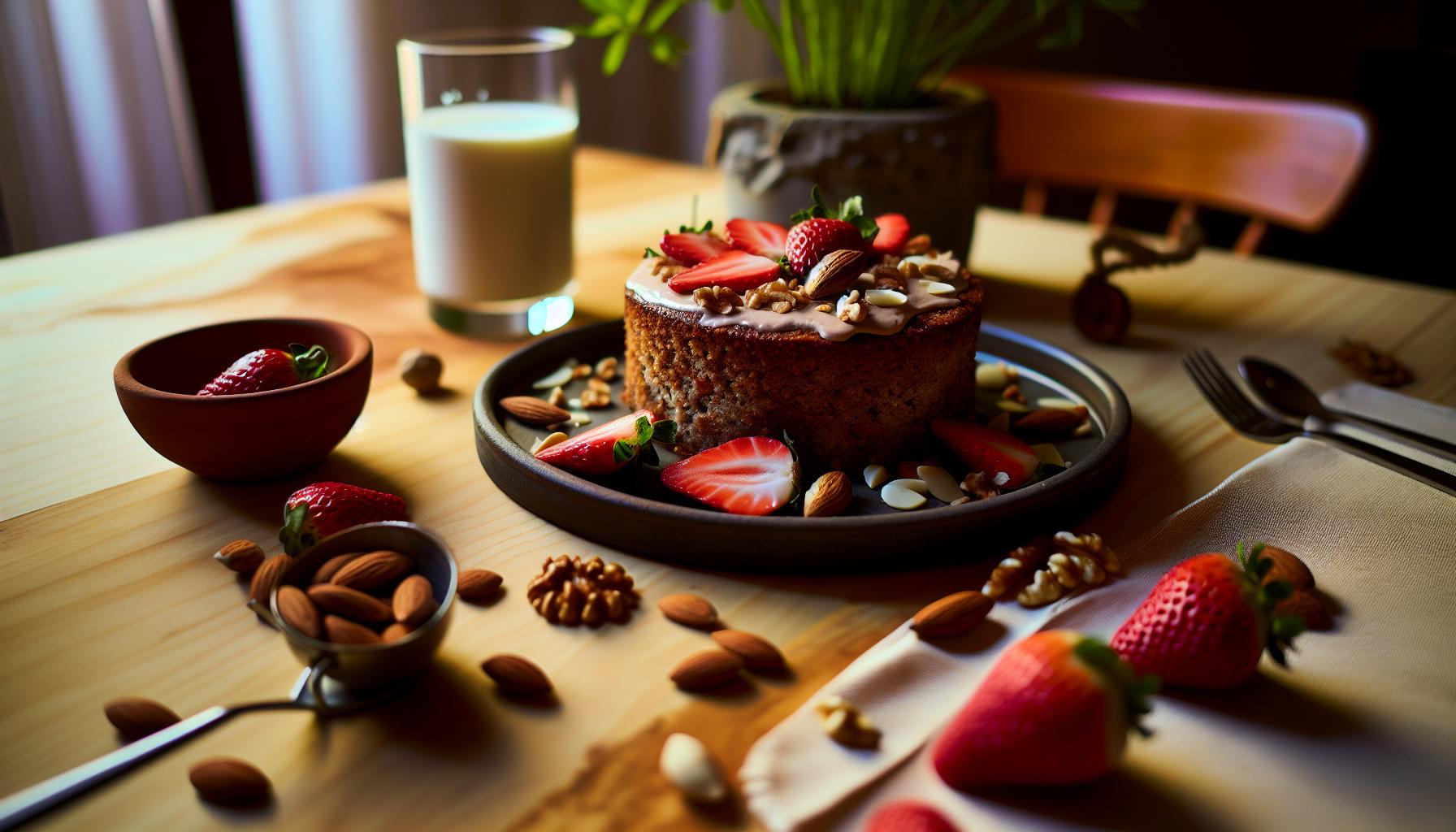 Jahodové Čarování: Proč Zvolit Veganský Dort