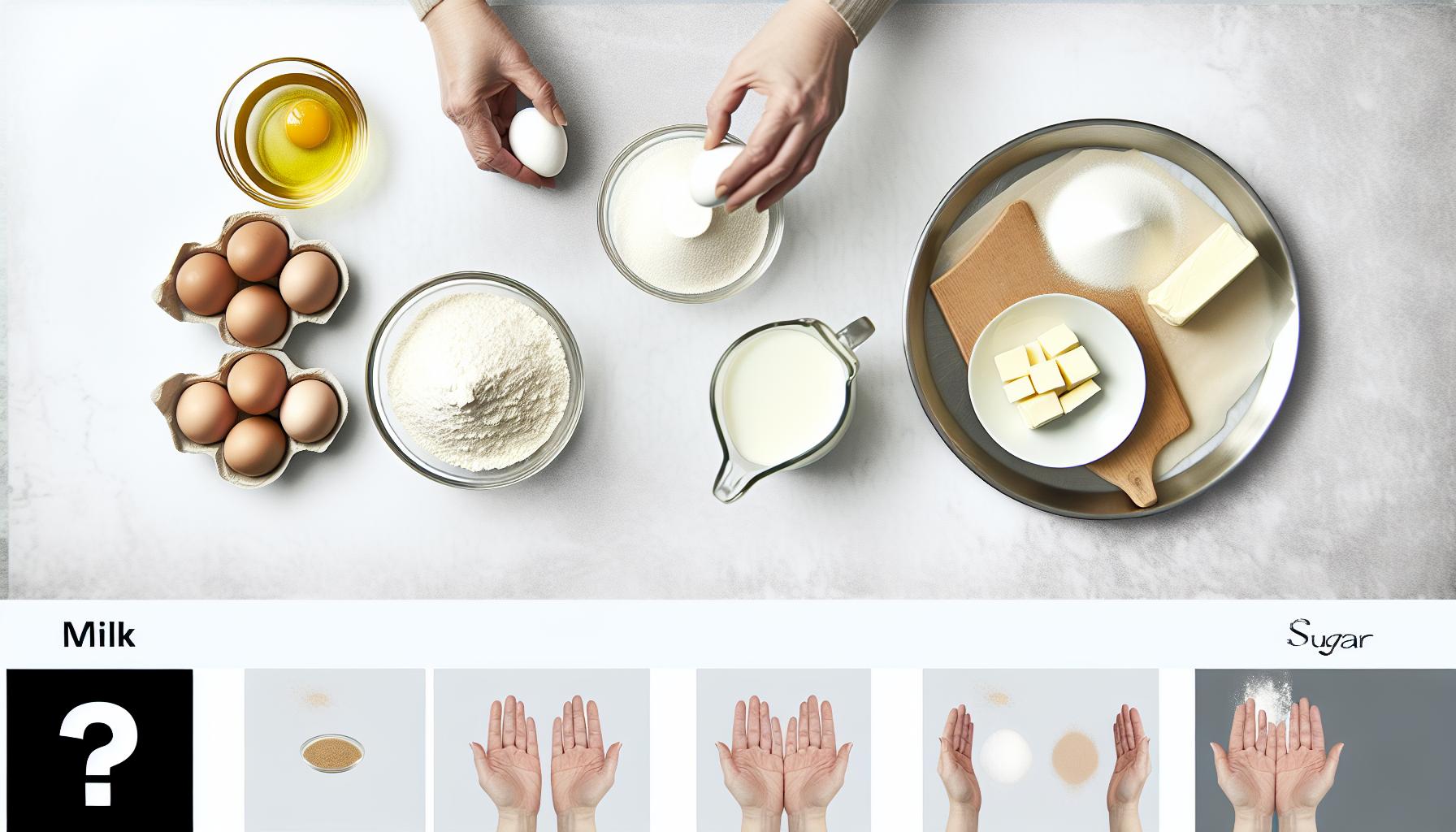 Tipy pro výběr surovin do dortu