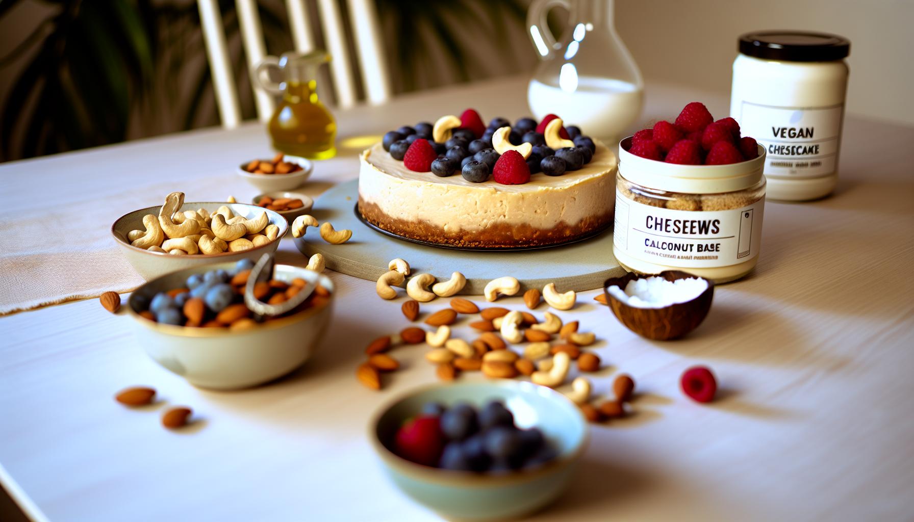 Vegan Dort S Kešu: Zdravé Složky pro Váš Cheesecake