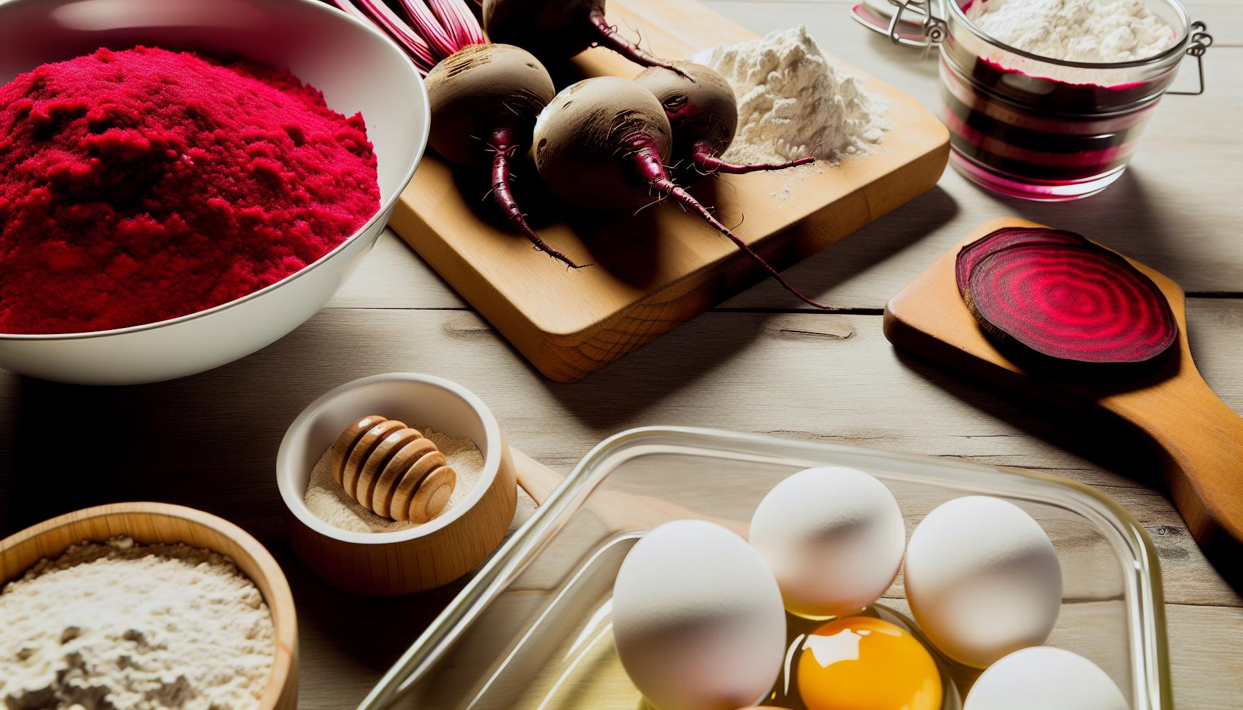 Zdravé Složky pro Červenou Řepu v Dortu