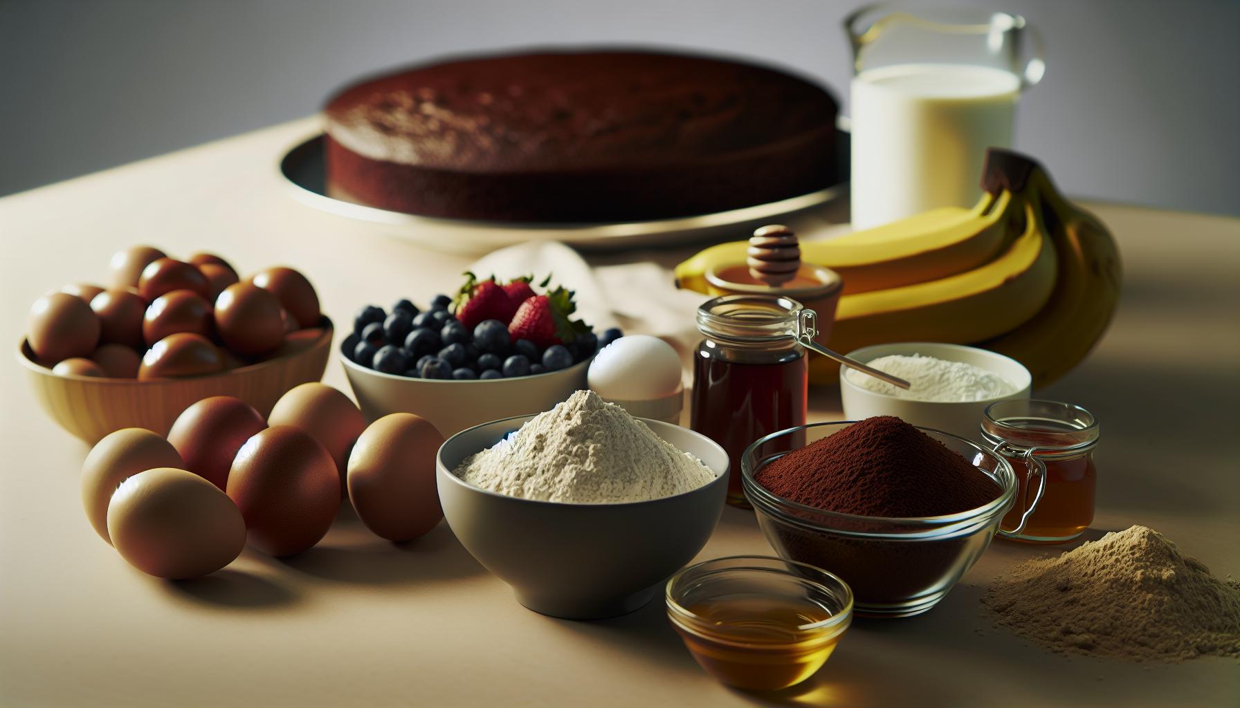 Zdravý Čokoládový Dort: Intenzivní Kakao Bez Výčitek 1 Zdravé Složky pro Čokoládový Dort