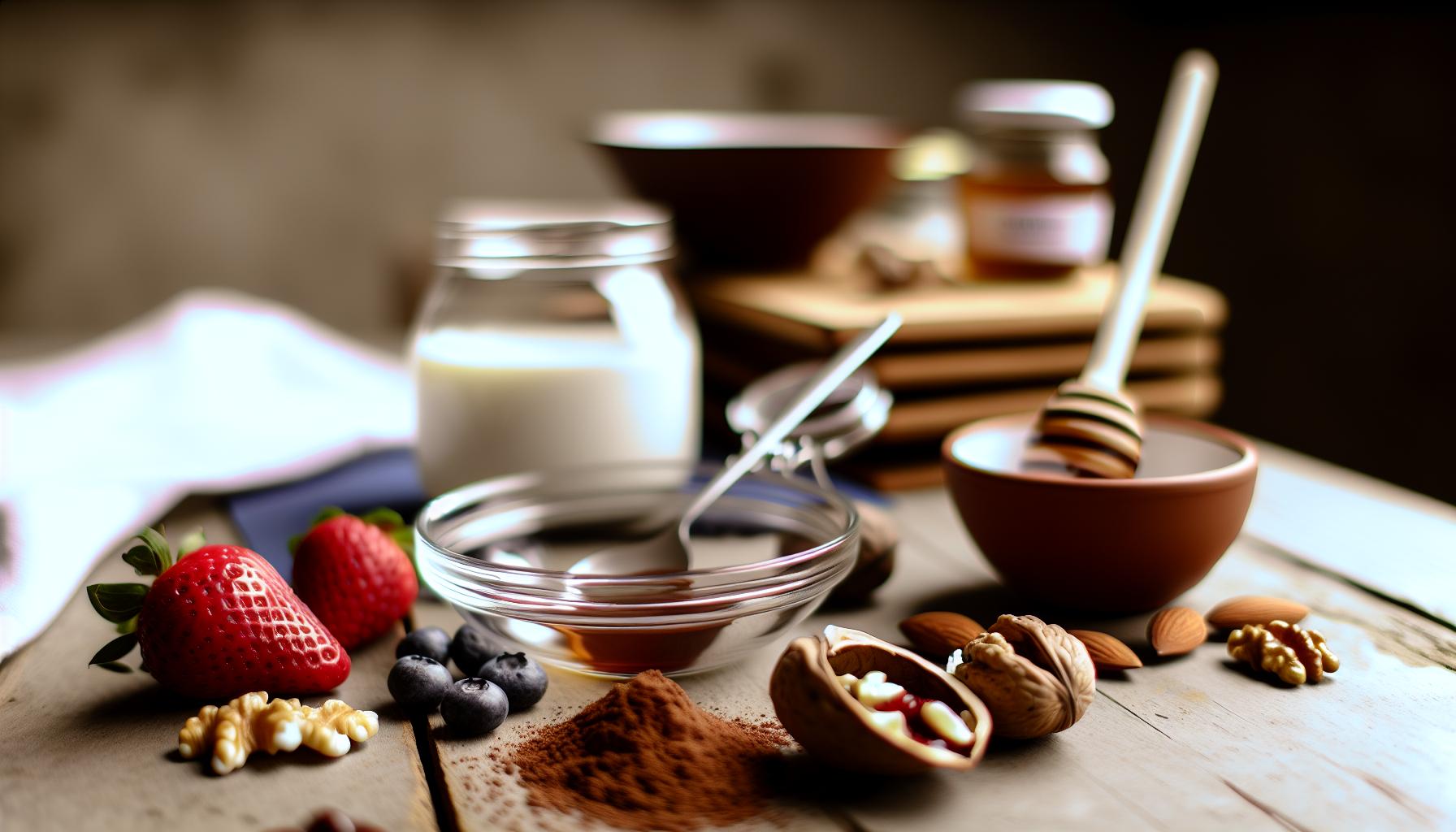 Zdravé Složky pro Sladký Zážitek